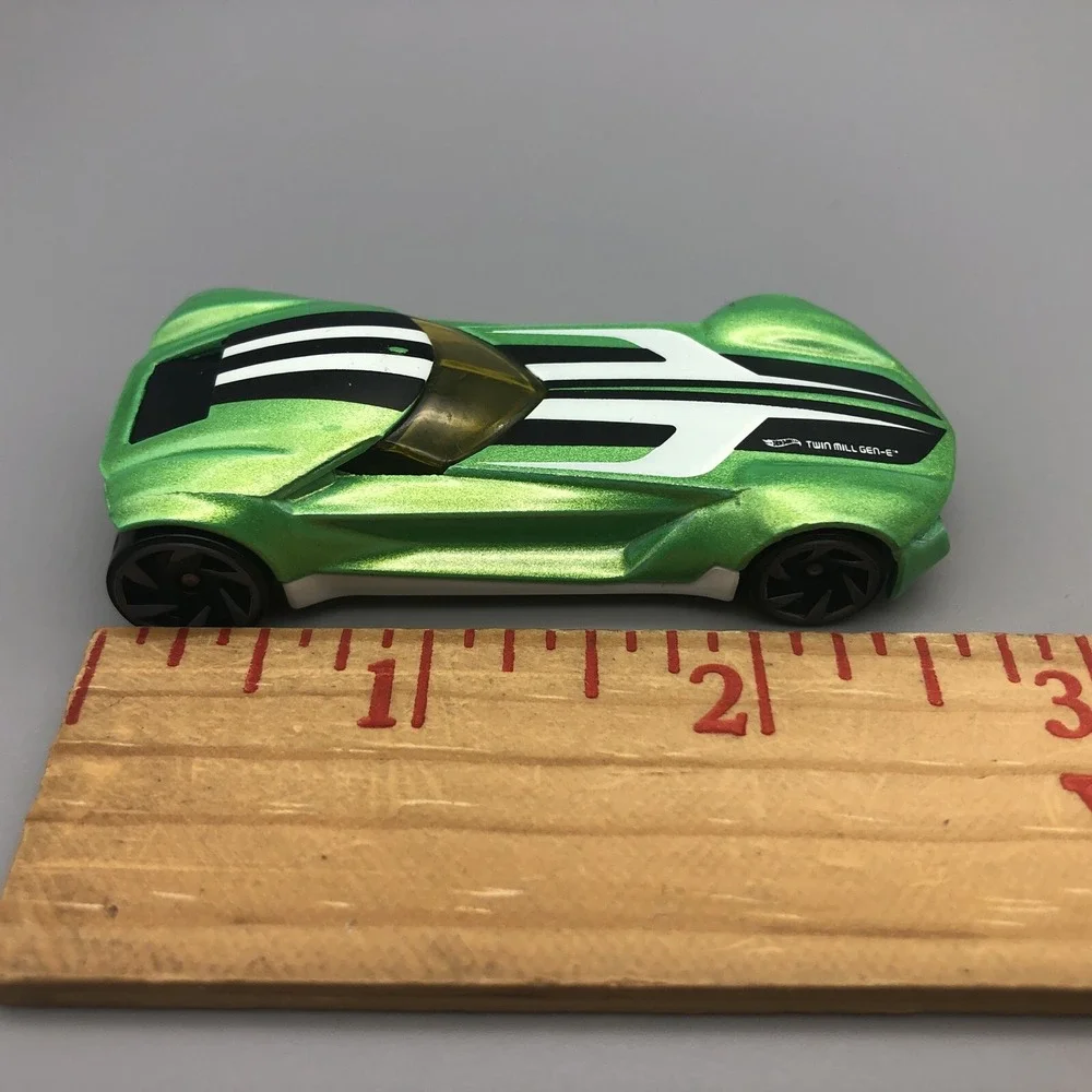 Hot Wheels Lot of 3 BDD4 Orange, Prototype H-24 & Twin Mill Gen-E Diecast 1/64